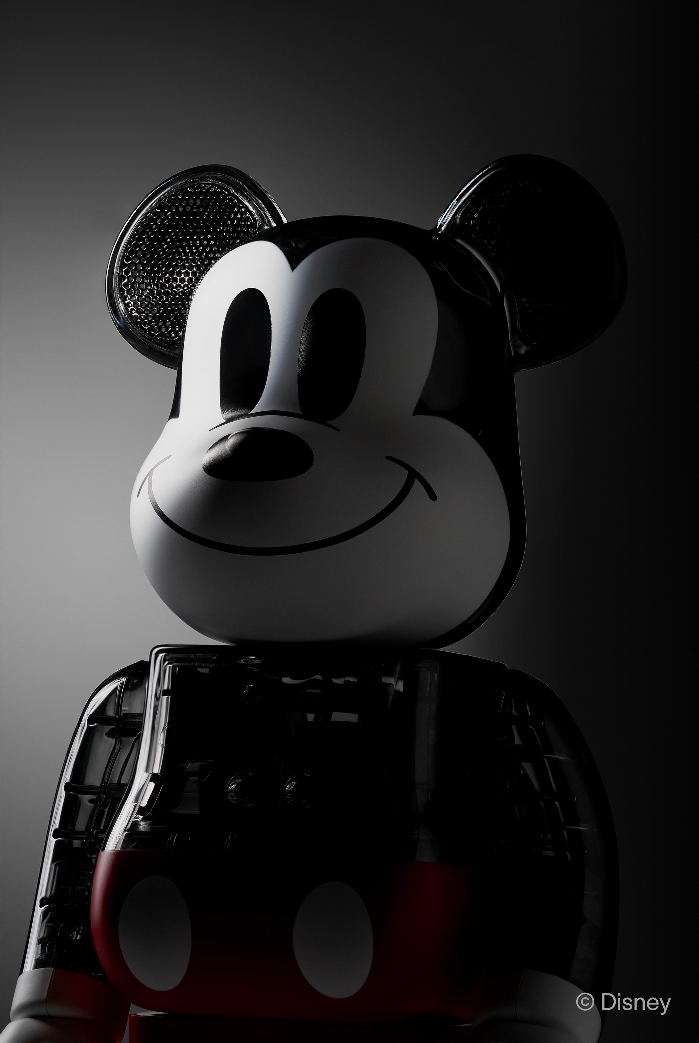 Mickey collaboration three-quarter pose
