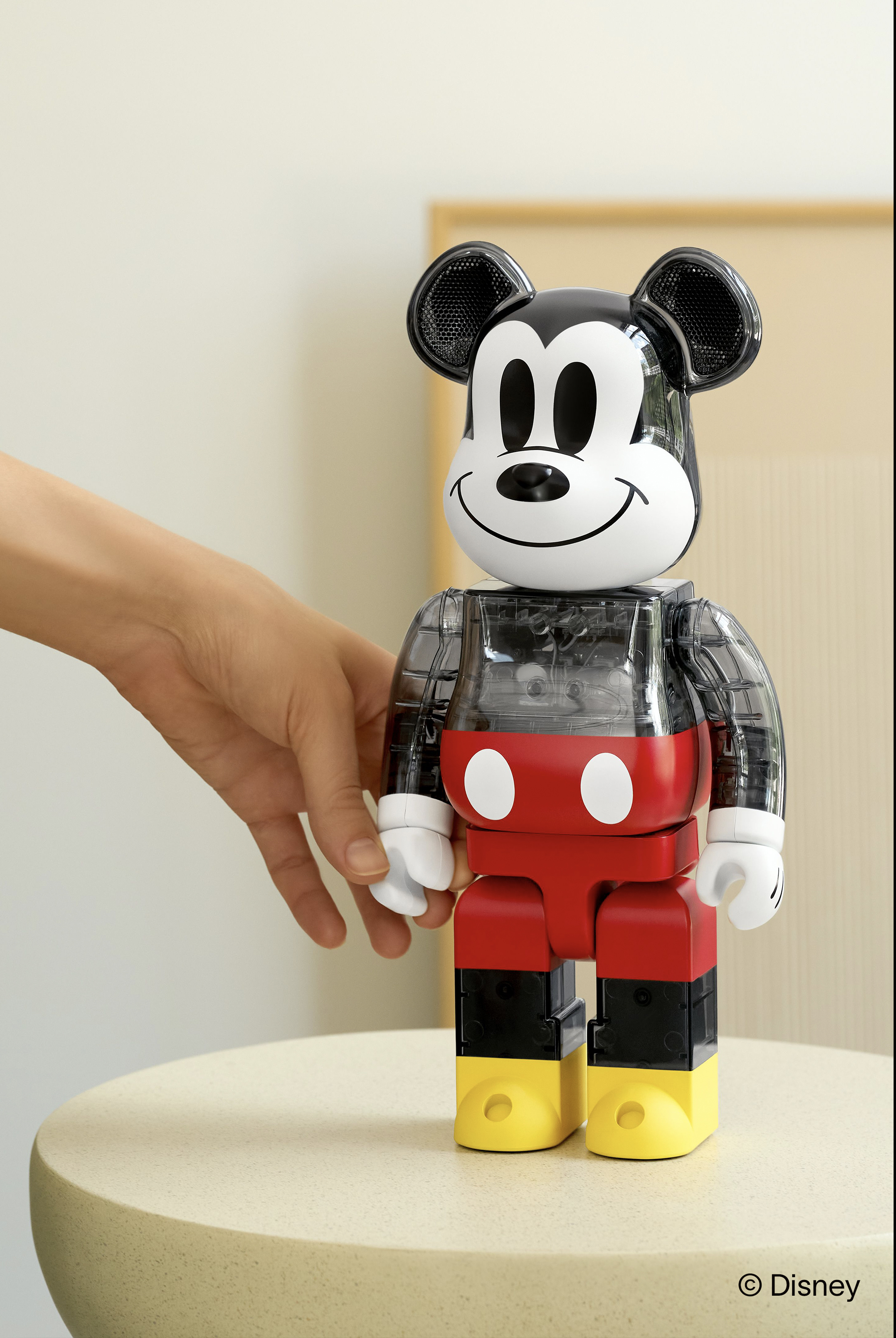 Mickey collaboration side profile