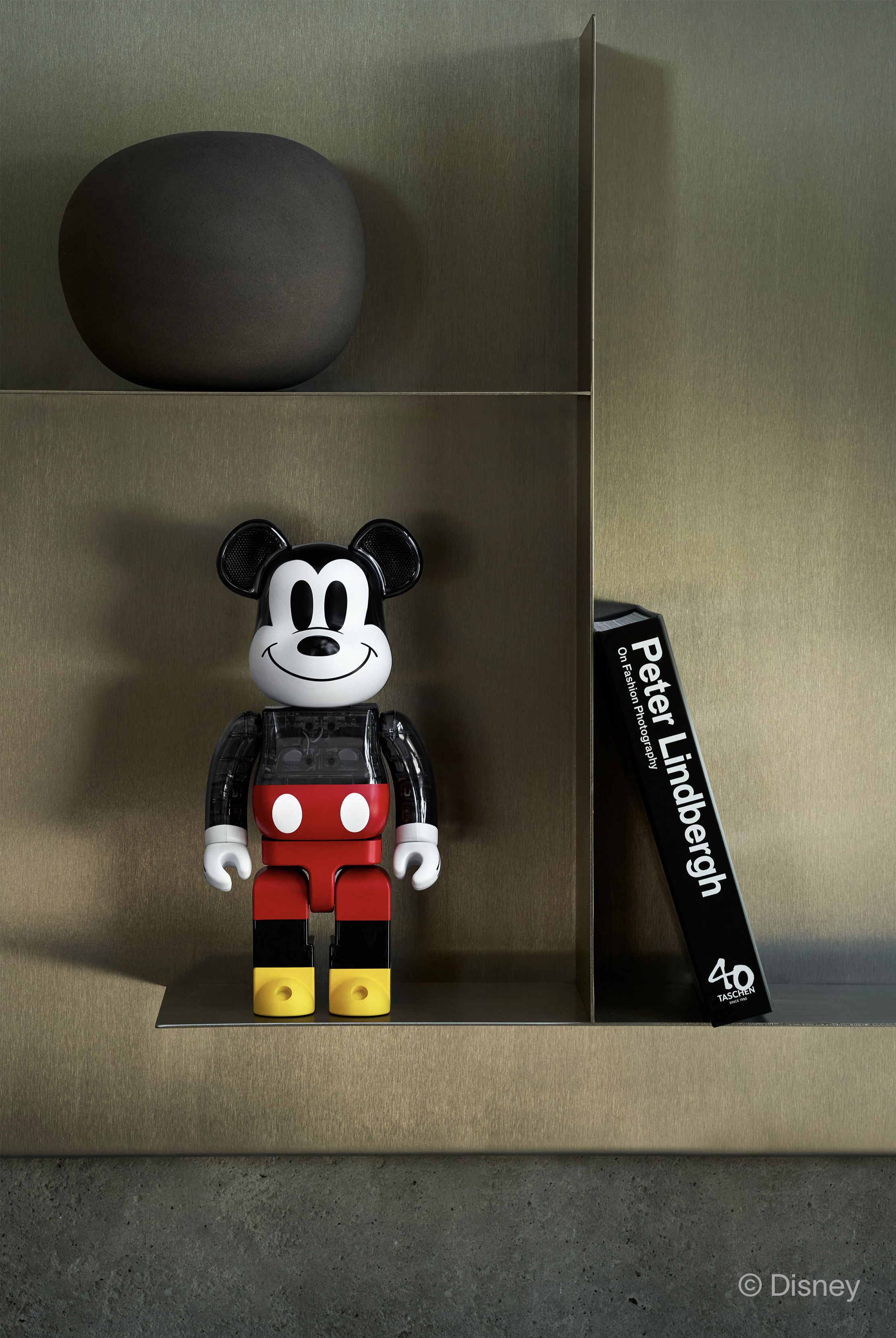 Mickey collaboration rear artwork and controls