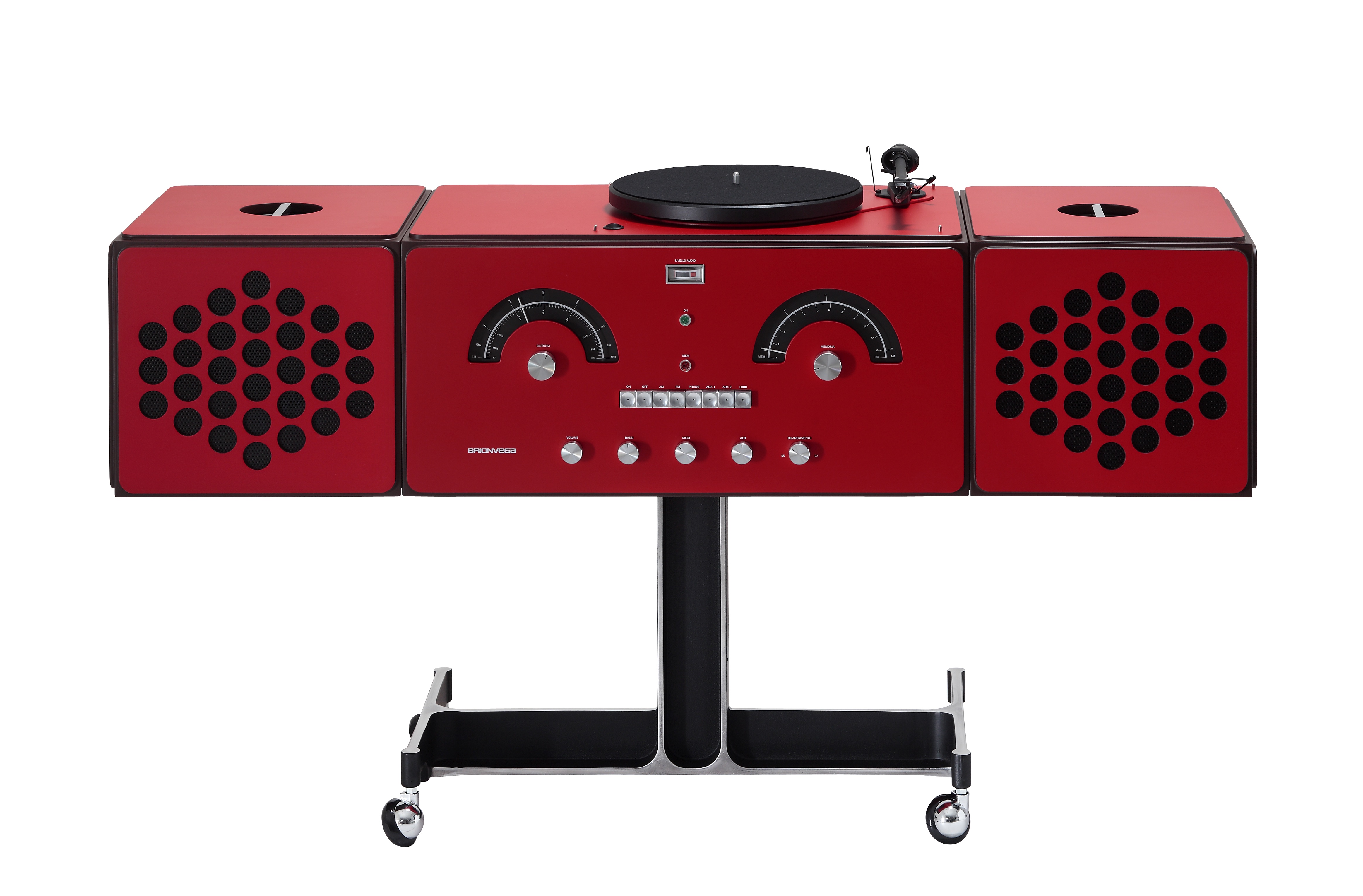 Radiofonografo -RR226 FO-ST - Red
