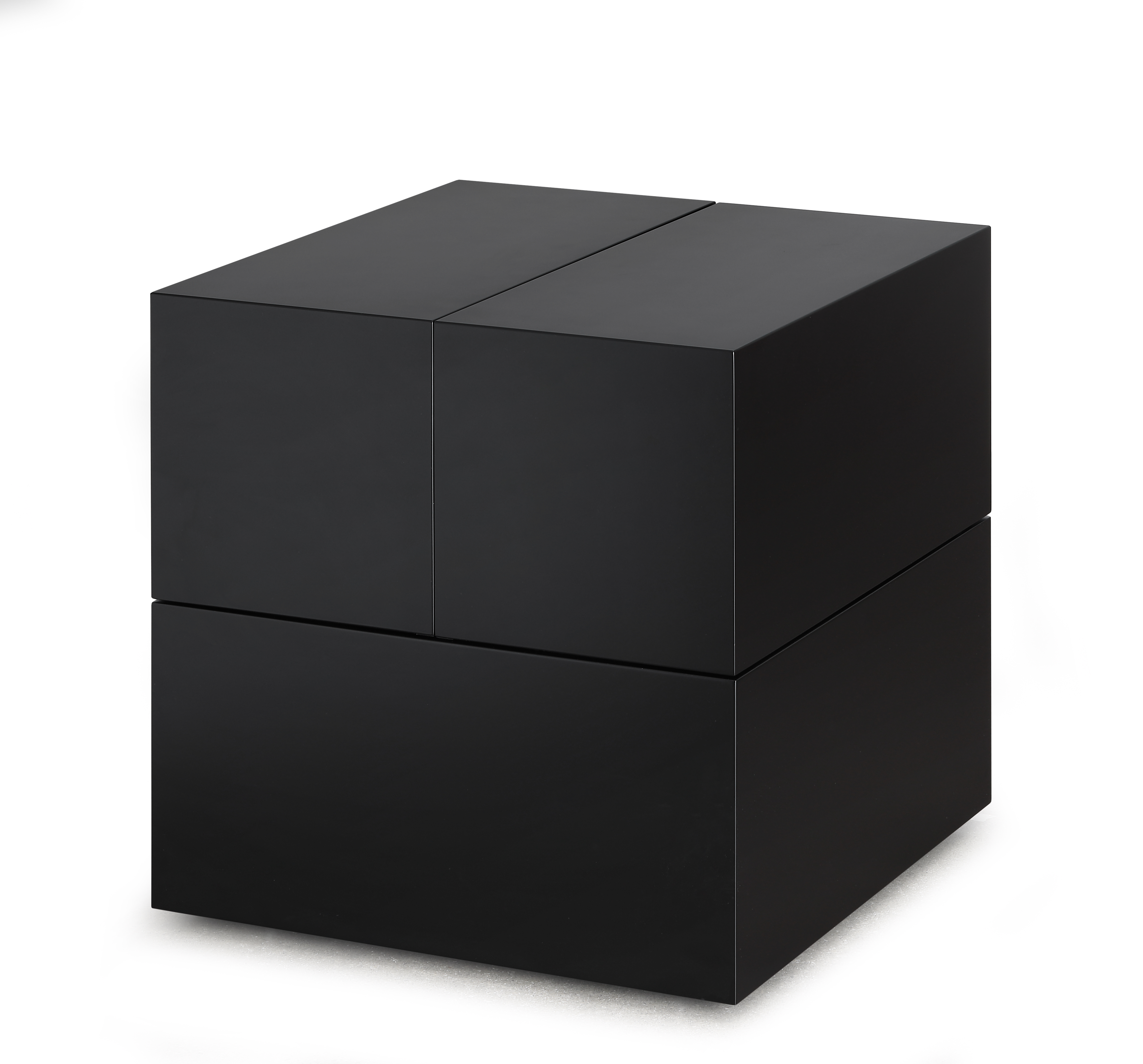 Black finish view