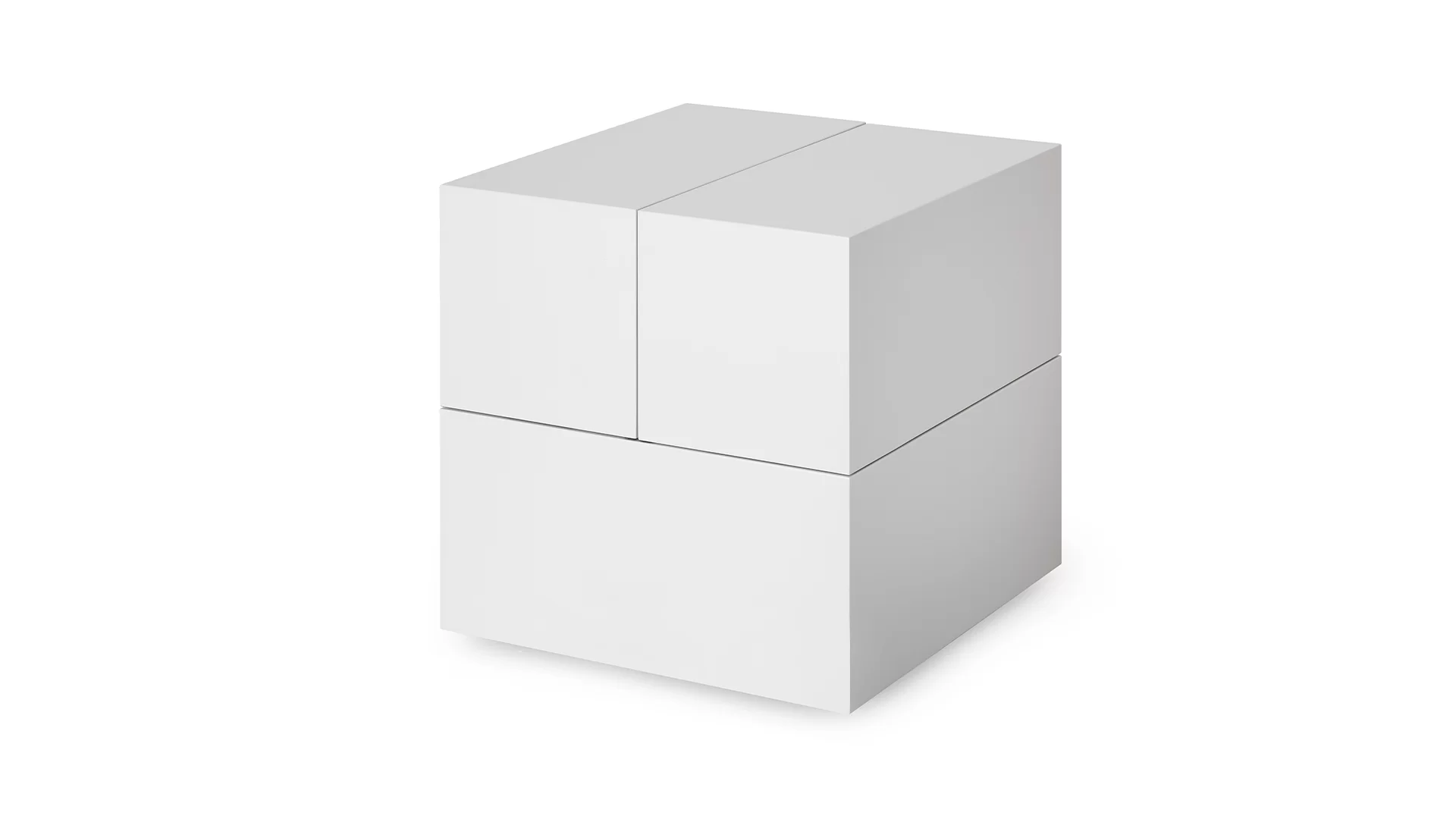 White finish detail