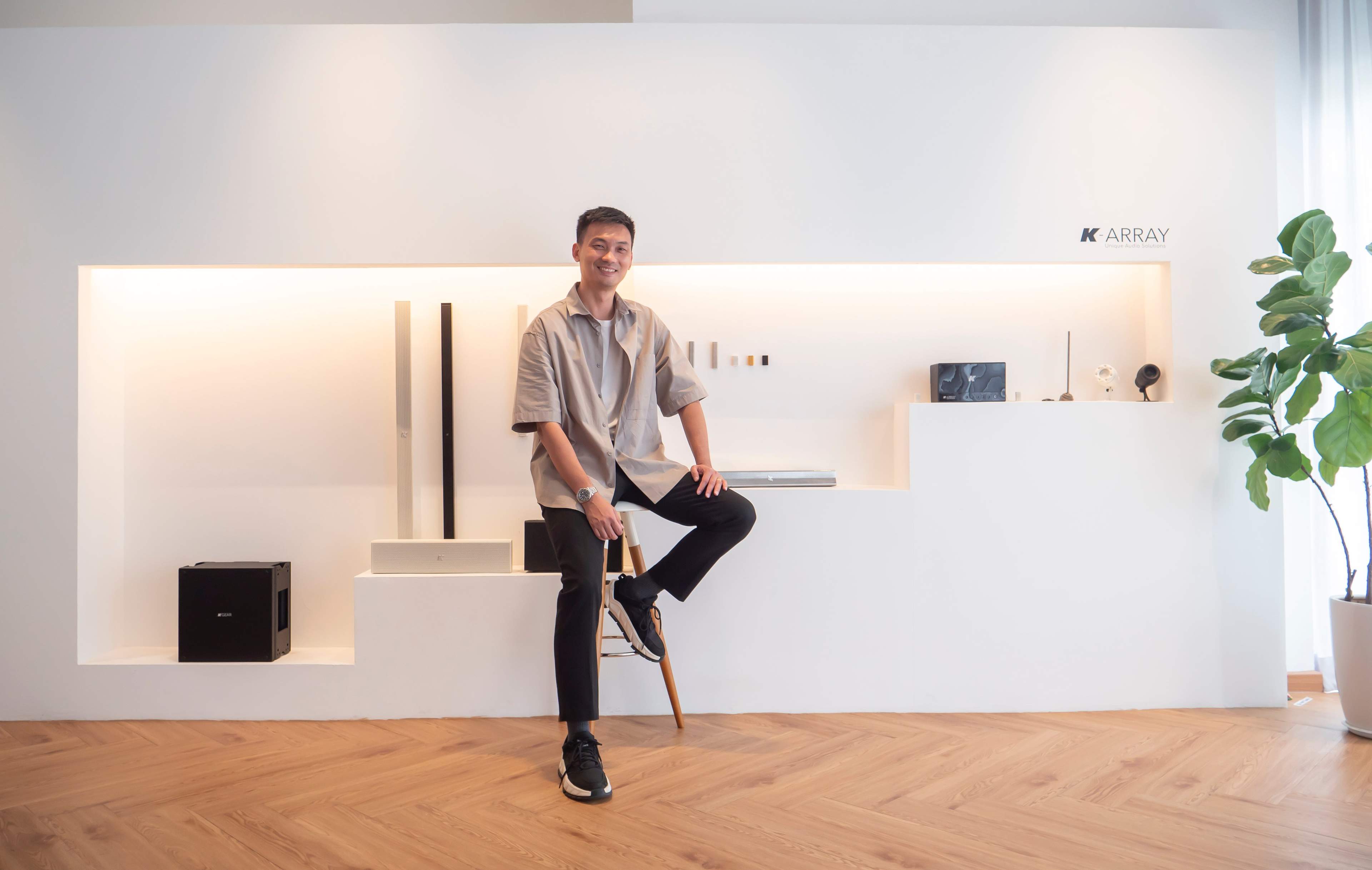 Nextrend Systems architectural audio showroom